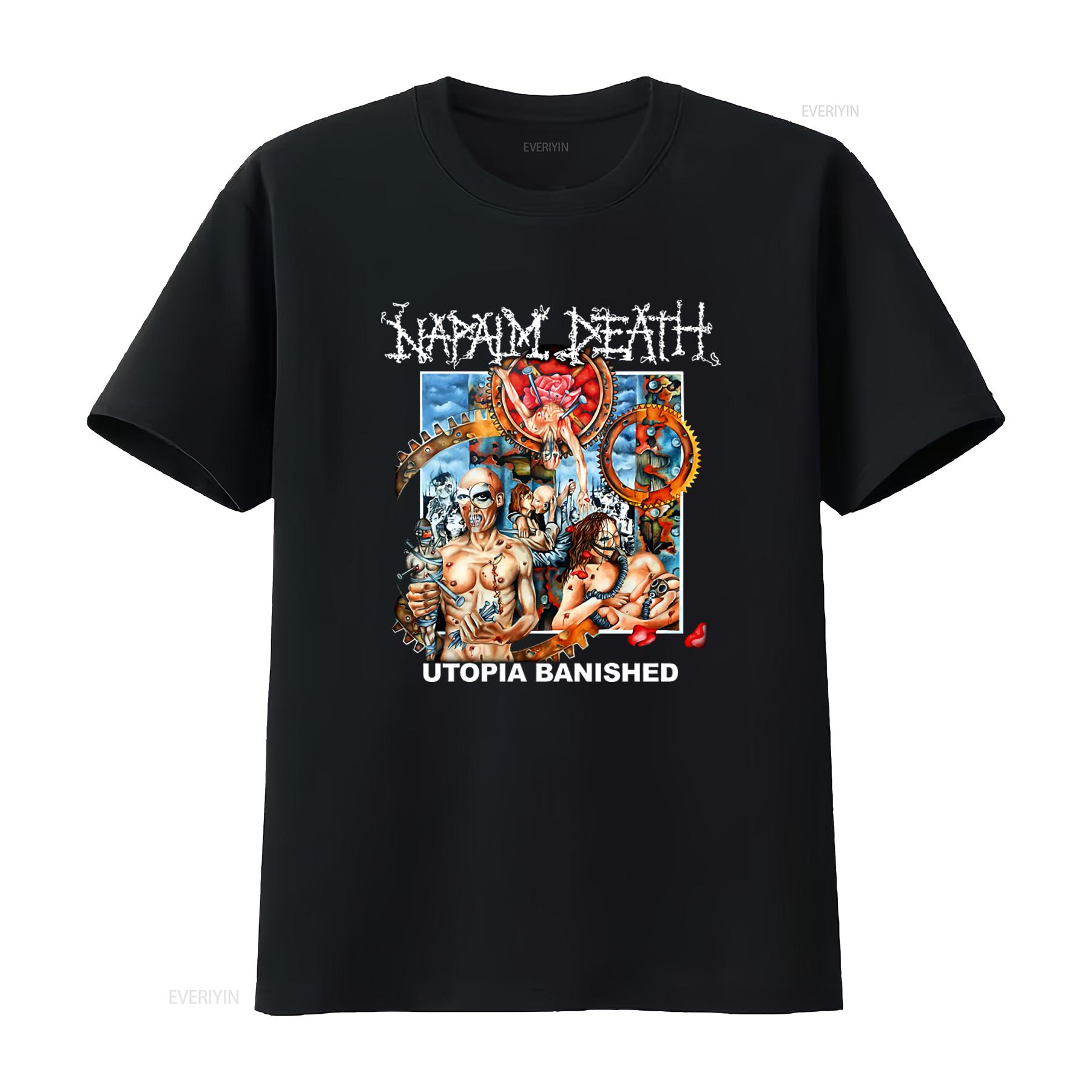 2 Sided Napalm Death Utopia Banished T Shirt Punk Rock Art Print vintage Washed Casual Stylish Top For Everyday Wear fashion 4XL
2 Sided Napalm Death Utopia Banished T Shirt Punk Rock Art Print vintage Washed Casual Stylish Top For Everyday Wear fashion 4XL