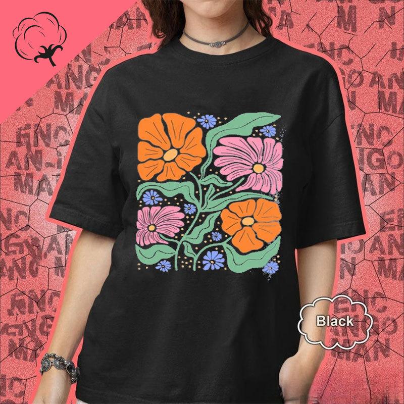 Ropa De Mujer Boho Floral TShirt Flowers Wildflowers Nature Cottagecore Garden Botanical Flower Lovers Cotton Short Sleeve Tee 4XL
Ropa De Mujer Boho Floral TShirt Flowers Wildflowers Nature Cottagecore Garden Botanical Flower Lovers Cotton Short Sleeve Tee 4XL