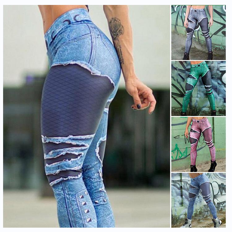 Wish Summer Women s Multicolor Faux Denim High-Waist Butt-Lifting Yoga Leggings XY978 L
Wish Summer Women s Multicolor Faux Denim High-Waist Butt-Lifting Yoga Leggings XY978 L