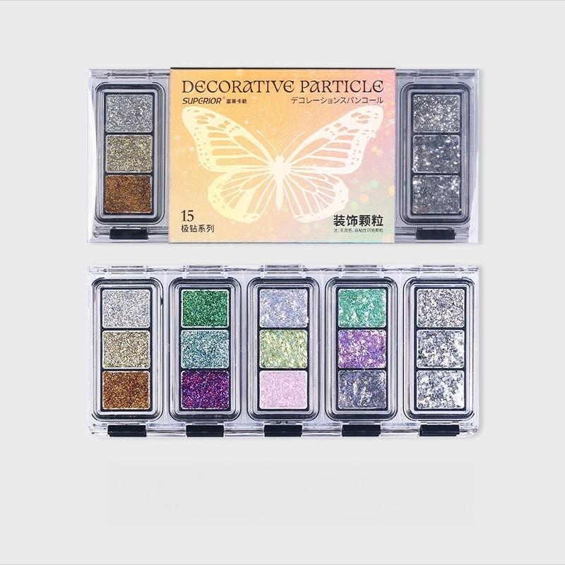 15 Colors Polar Diamond Series Painting Decorative Granules Set Watercolor/Acrylic Drawing Decorative Solid Watercolor Pigments 15 color set
15 Colors Polar Diamond Series Painting Decorative Granules Set Watercolor/Acrylic Drawing Decorative Solid Watercolor Pigments 15 color set
