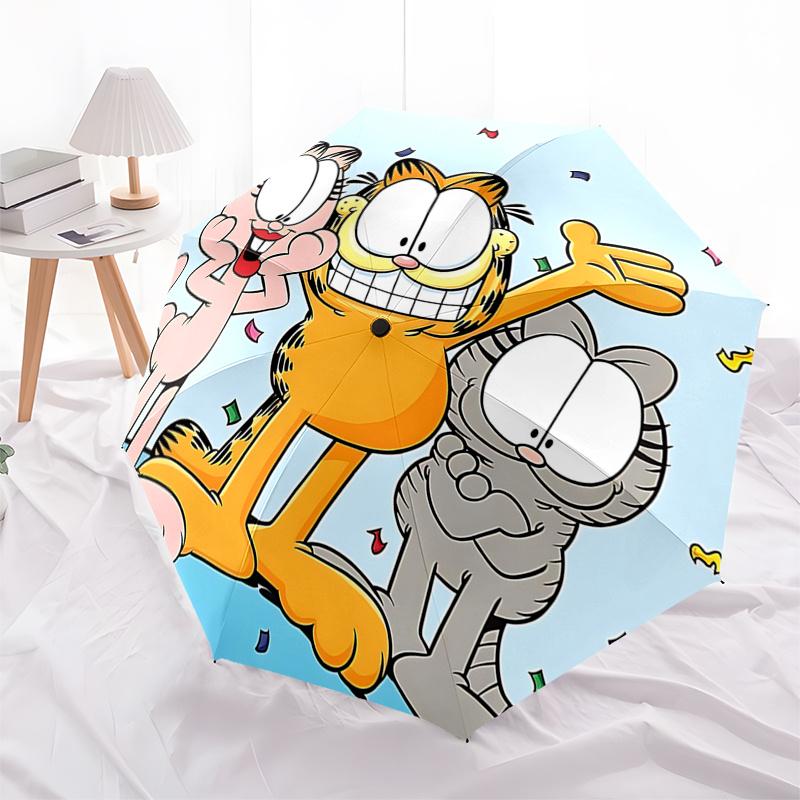 Garfield & Friends Automatic Folding Umbrella - 3-Fold Design, 8-Bone Frame, Outdoor Rain Gear for Fans and Travelers, Festive Gift Idea0104
Garfield & Friends Automatic Folding Umbrella - 3-Fold Design, 8-Bone Frame, Outdoor Rain Gear for Fans and Travelers, Festive Gift Idea0104