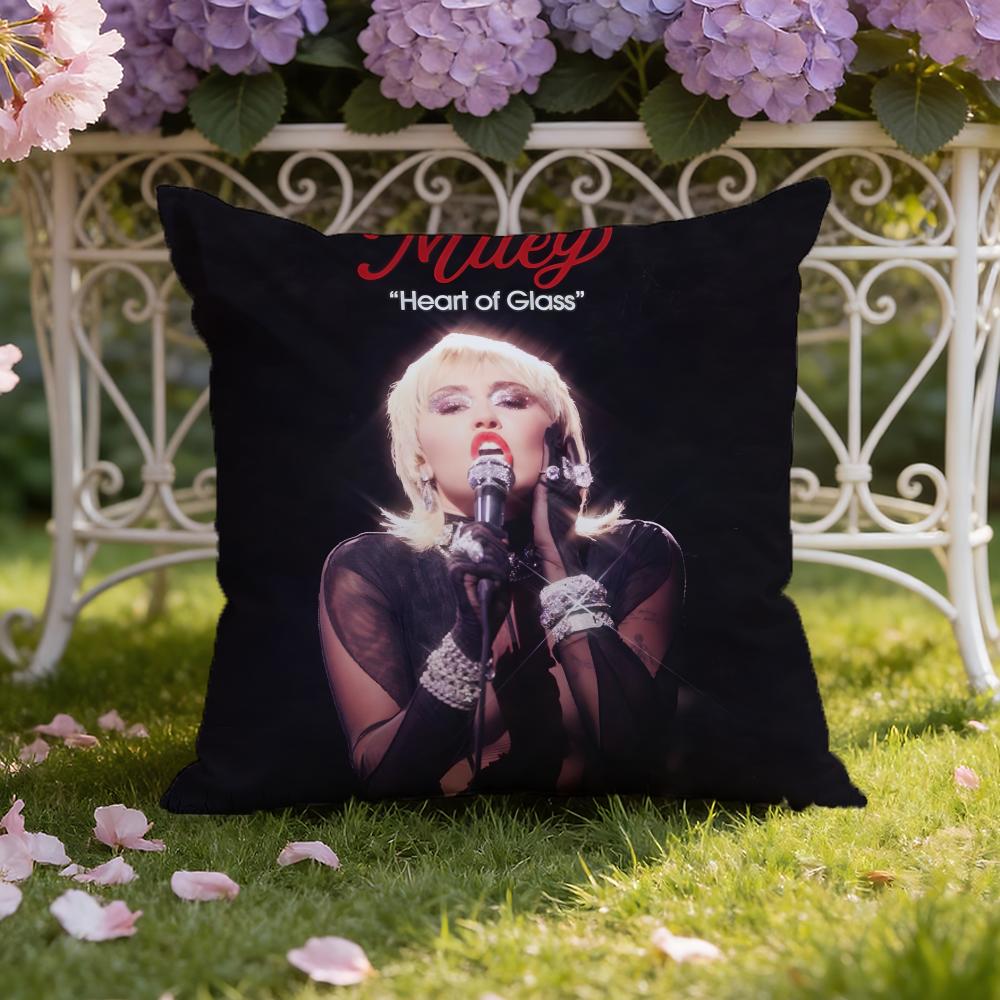 American singer Miley Cyrus Cushion Cover Home & Car Dual-Scene Pillow Cover: Reversible for Premium Comfort 30X30cm
American singer Miley Cyrus Cushion Cover Home & Car Dual-Scene Pillow Cover: Reversible for Premium Comfort 30X30cm