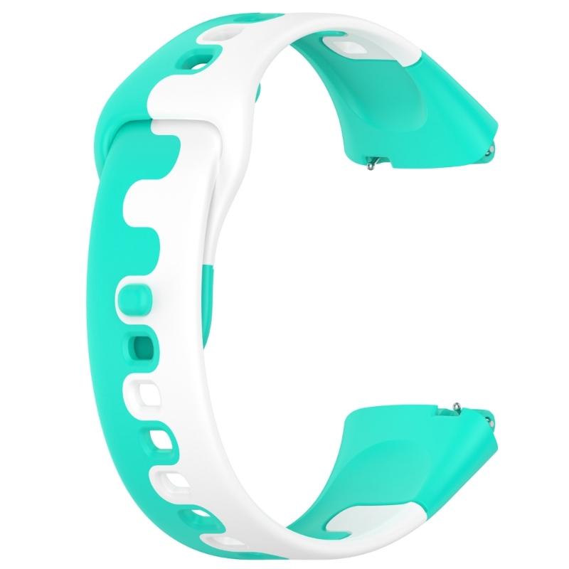 Smartwatch Band Soft Silicone DualColor Wriststrap Replacement Quick Release Sweatproof Bracelets for Watch3 Lite Active
Smartwatch Band Soft Silicone DualColor Wriststrap Replacement Quick Release Sweatproof Bracelets for Watch3 Lite Active