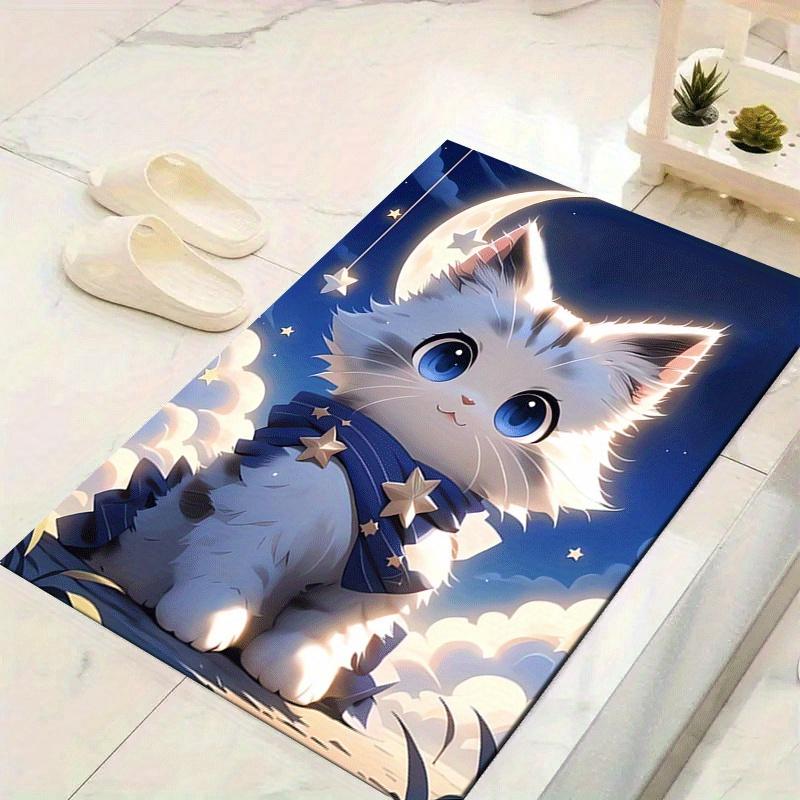 1pc Cute white cat Print, Design Indoor Area Rug, Soft, Anti-Slip, and Durable Gaming Room Decor for Bedroom, Living Room, and Exercise Rugs 60cm by 90cm
1pc Cute white cat Print, Design Indoor Area Rug, Soft, Anti-Slip, and Durable Gaming Room Decor for Bedroom, Living Room, and Exercise Rugs 60cm by 90cm