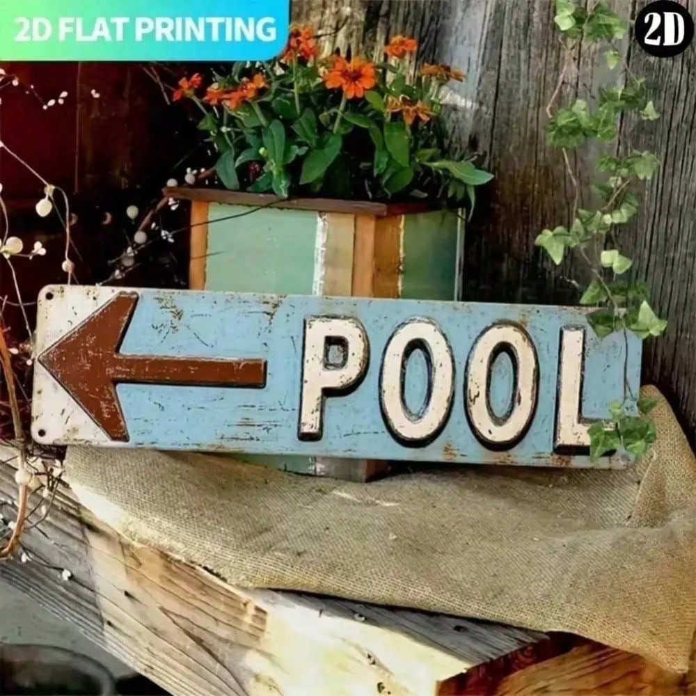 Vintage Farmhouse Blue White Metal Tin Sign Retro Wall Art Decor For Indoor Outdoor Garden Bar 1pc 10x40 різнокольоровий
Vintage Farmhouse Blue White Metal Tin Sign Retro Wall Art Decor For Indoor Outdoor Garden Bar 1pc 10x40 різнокольоровий