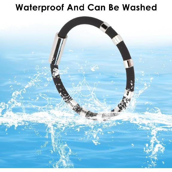 Dioche Anti Static Bracelet Eliminate Body Static Silicone Wristband Winter Antistatic Bracelet for Laboratory Personnel, Factory Workers(Black)
Dioche Anti Static Bracelet Eliminate Body Static Silicone Wristband Winter Antistatic Bracelet for Laboratory Personnel, Factory Workers(Black)