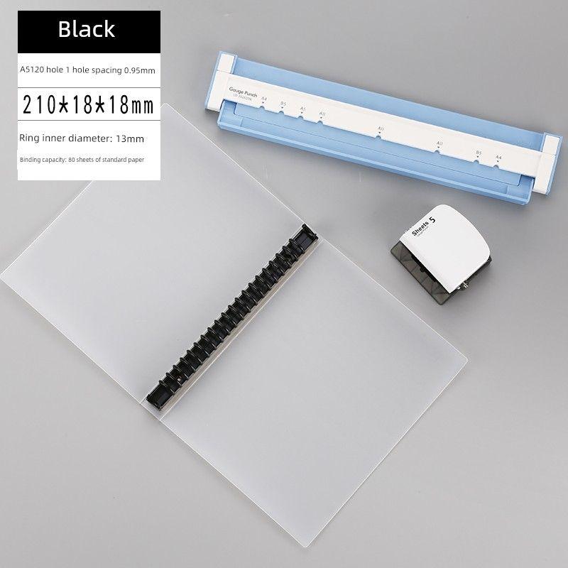 Folder Multi-Hole Matching Matte Data Loose-Leaf Core Paper 20-Hole Loose-Leaf Type B (Black Clip)
Folder Multi-Hole Matching Matte Data Loose-Leaf Core Paper 20-Hole Loose-Leaf Type B (Black Clip)
