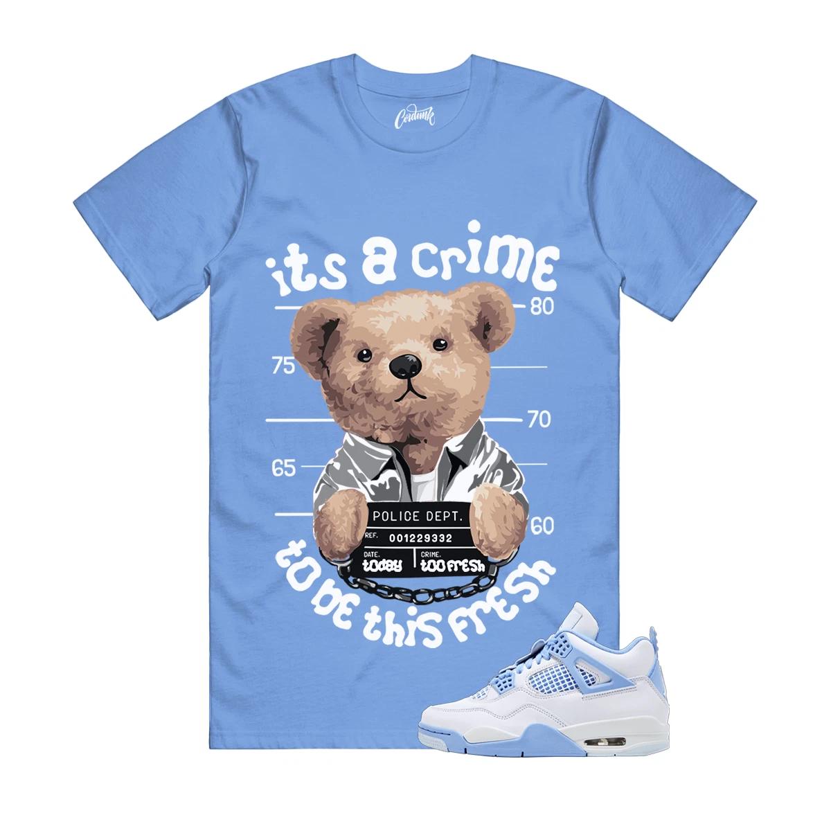 4 Незабудка Белый Алюминий Синий Оттенок Carolina Футболка Совпадение CRIME M
4 Незабудка Белый Алюминий Синий Оттенок Carolina Футболка Совпадение CRIME M