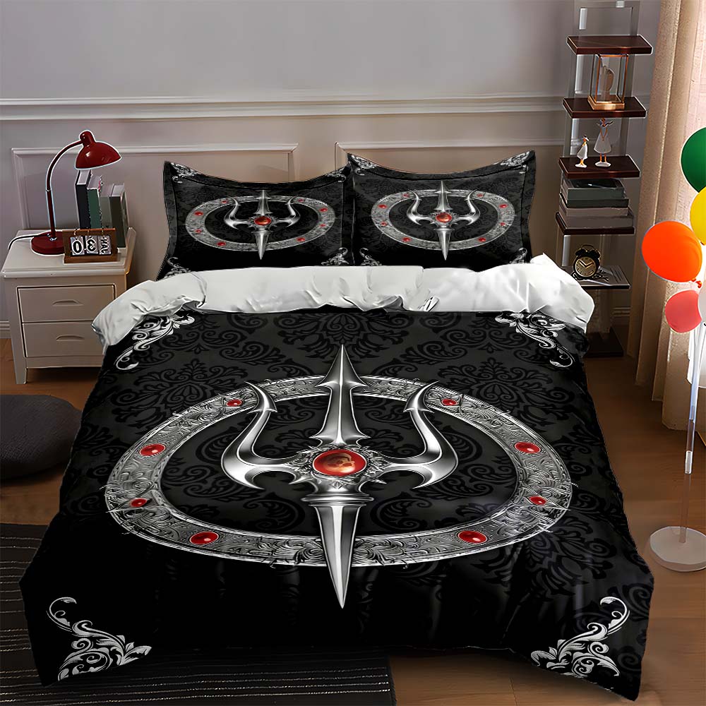 Metallic, circular, ornate. Bedding Duvet cover sets Duvet covers Pillowcases gifts (1 * Duvet Cover 2 * Pillowcases, without duvet insert) 135x200cm
Metallic, circular, ornate. Bedding Duvet cover sets Duvet covers Pillowcases gifts (1 * Duvet Cover 2 * Pillowcases, without duvet insert) 135x200cm