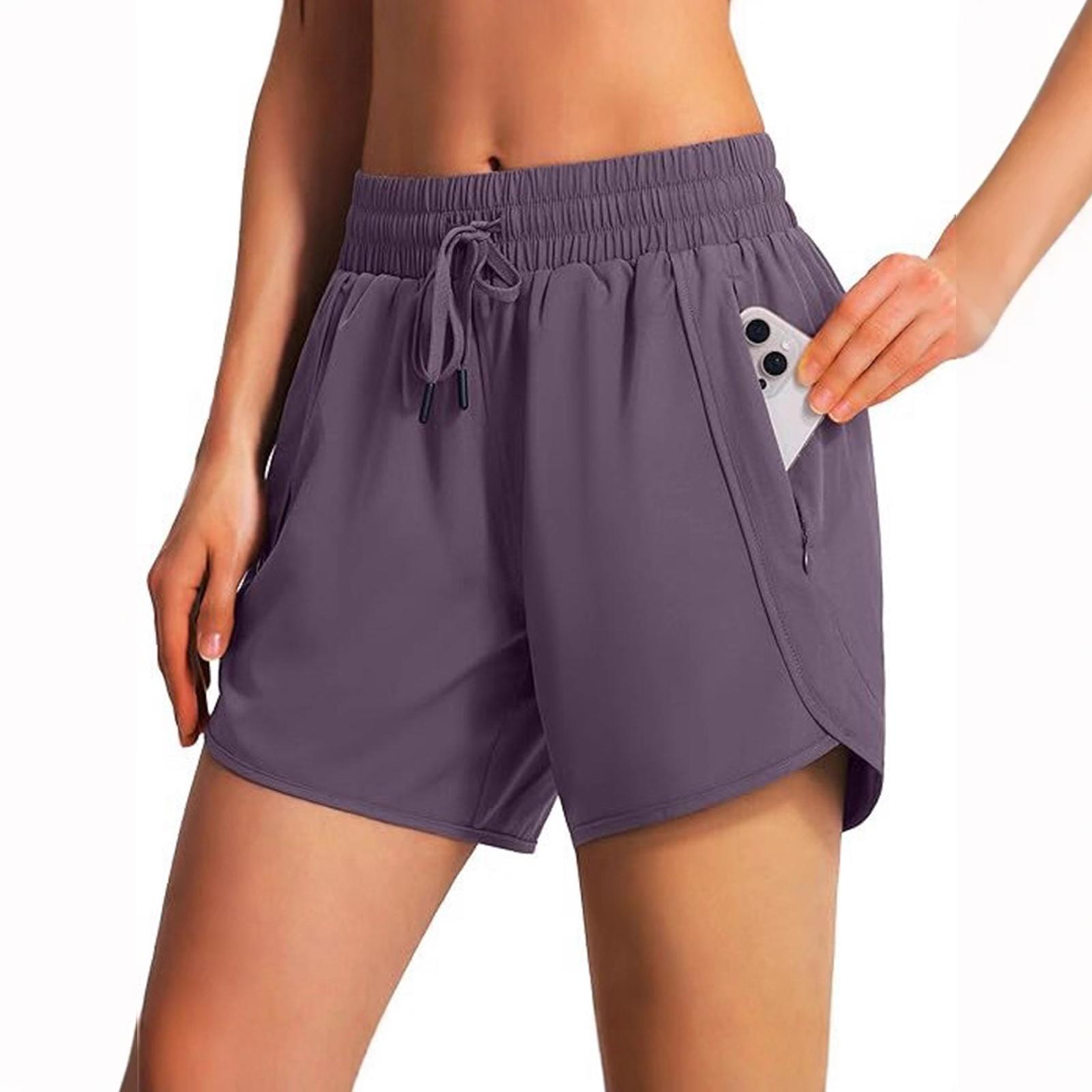 Women s Athletic Running Shorts, Quick-drying Shorts With Zippered Pockets L фіолетовий
Women s Athletic Running Shorts, Quick-drying Shorts With Zippered Pockets L фіолетовий