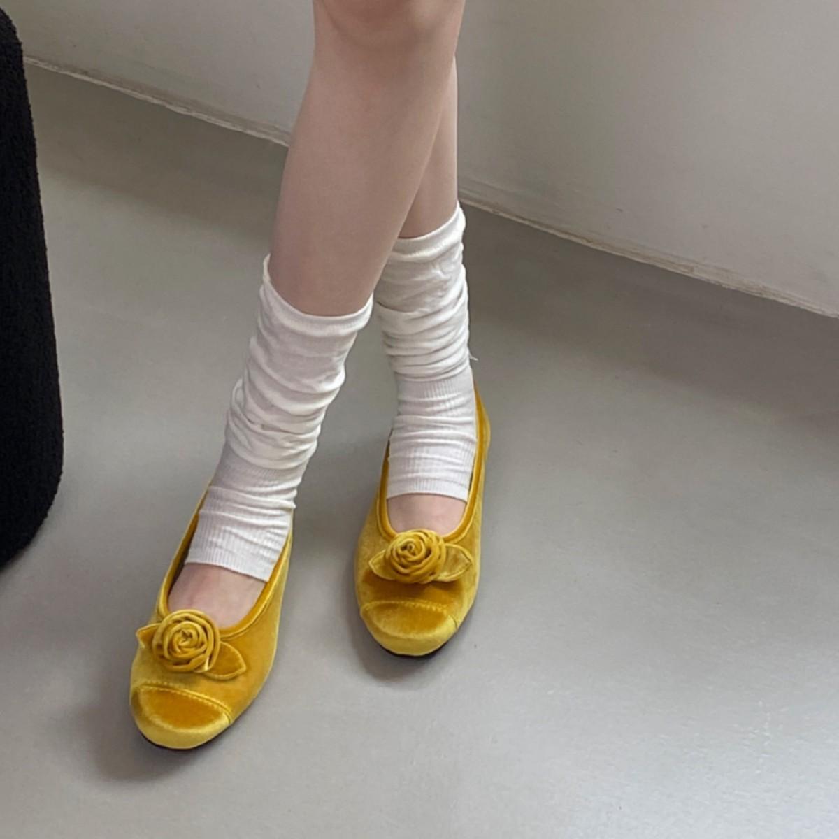 Sweet Wind Flower Mary Jane Shoes Women S Suede One-Pedal Flat Spring And Summer Versatile Single Shoes 40
Sweet Wind Flower Mary Jane Shoes Women S Suede One-Pedal Flat Spring And Summer Versatile Single Shoes 40