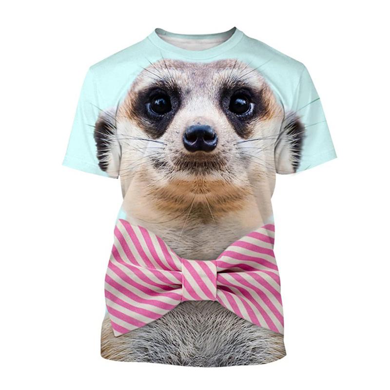 3D Cute Animal Print Tops fashion T-Shirt S
3D Cute Animal Print Tops fashion T-Shirt S