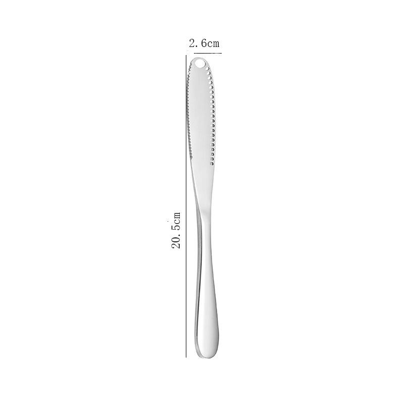 3 in 1 Butter Knife Stainless Steel Butter Spreader Butter Spreader Knife with Holes and Serrations Cheese Spreaders YY156 серебряный
3 in 1 Butter Knife Stainless Steel Butter Spreader Butter Spreader Knife with Holes and Serrations Cheese Spreaders YY156 серебряный