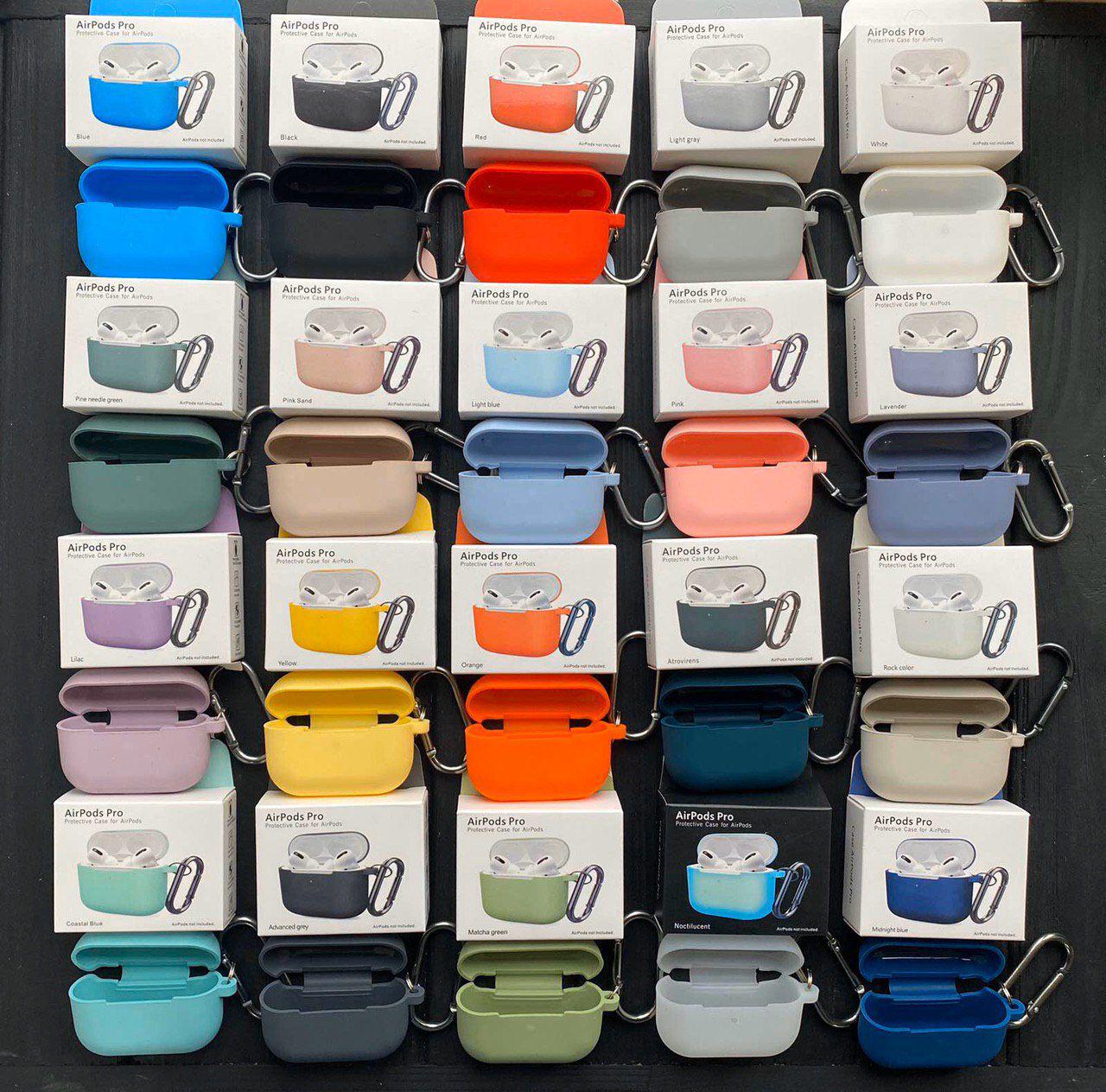 Силиконовый чехол для наушников AirPods Pro 3-го поколения с пряжкой для альпинизма Airpods pro with packaging
Силиконовый чехол для наушников AirPods Pro 3-го поколения с пряжкой для альпинизма Airpods pro with packaging