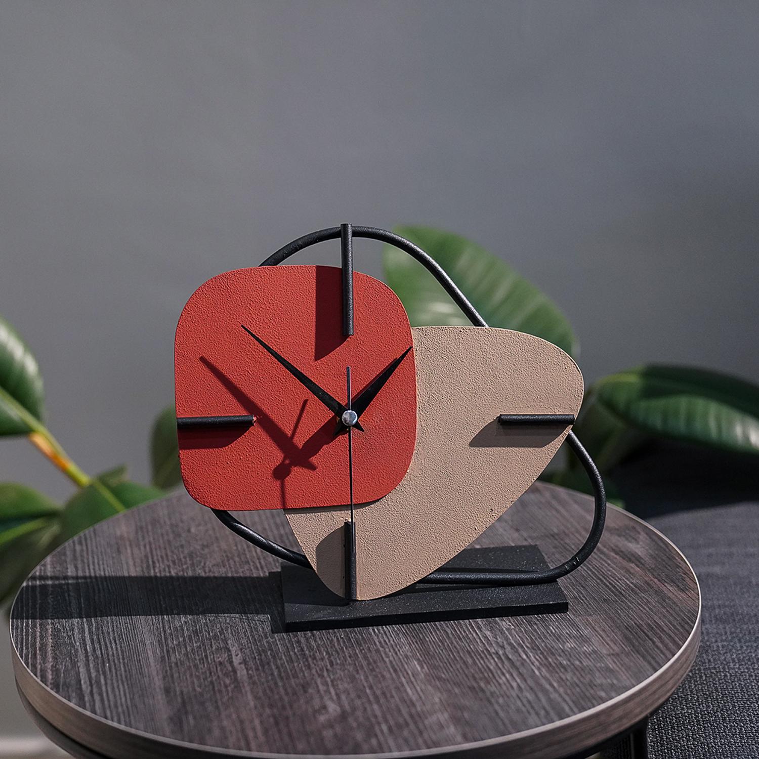 Muyika Brazil Metal Table Clock, 25x22cm, 3 Different Design Options, Home Decoration, Table and Desk Clock, Stylish Clock for Home 25 x 22 cm
Muyika Brazil Metal Table Clock, 25x22cm, 3 Different Design Options, Home Decoration, Table and Desk Clock, Stylish Clock for Home 25 x 22 cm