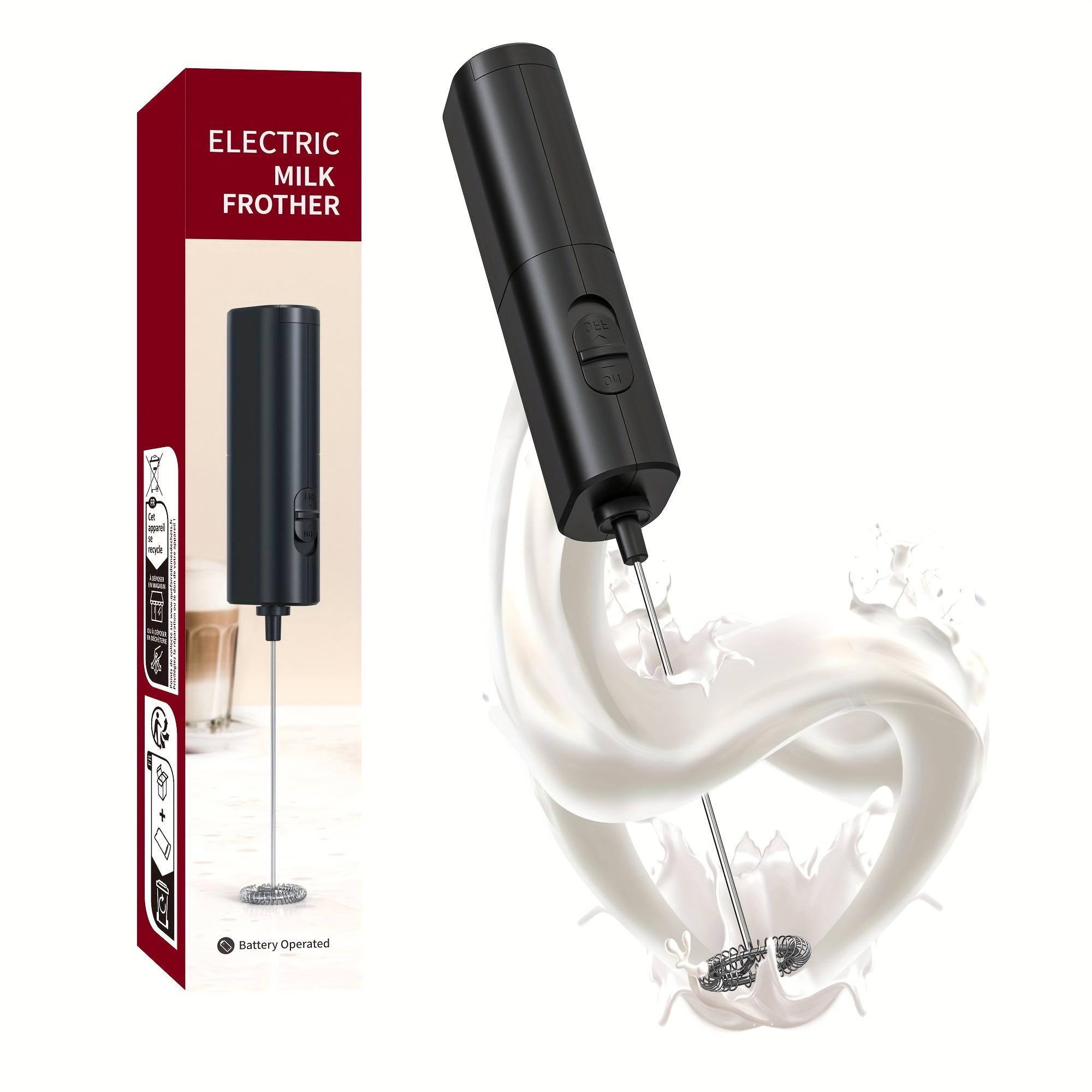 1pc Multifunctional Coffee Milk Frother Frother Home Milk Frother Maker Blender Handheld Egg Whisk Automatic Blender Cream чёрный
1pc Multifunctional Coffee Milk Frother Frother Home Milk Frother Maker Blender Handheld Egg Whisk Automatic Blender Cream чёрный