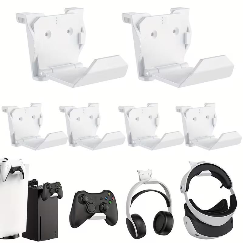 6Pcs Game Controller Wall Mount - Universal Gaming Controller Holder 6PCS білий
6Pcs Game Controller Wall Mount - Universal Gaming Controller Holder 6PCS білий