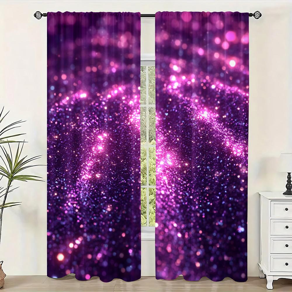 2 шт., Праздничные шторы Розовые Абстрактные Звезды Машинная стирка Полиэстер, Без электричества Настенный декор Подходит для праздничных вечеринок 29x65in(75x166cm)
2 шт., Праздничные шторы Розовые Абстрактные Звезды Машинная стирка Полиэстер, Без электричества Настенный декор Подходит для праздничных вечеринок 29x65in(75x166cm)