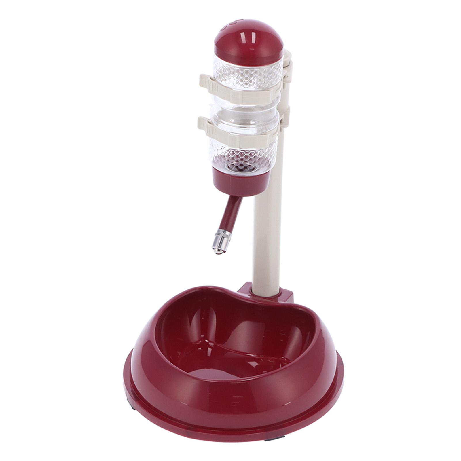 Pet Lift Drinking Fountain Food Automatic Feeding Dog Water Dispenser for Cats and DogsMaroon
Pet Lift Drinking Fountain Food Automatic Feeding Dog Water Dispenser for Cats and DogsMaroon