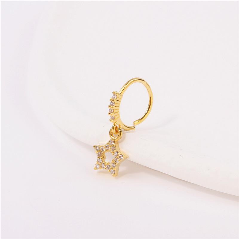 Nose Piercing Jewelry Pentagram Diamond Fashion Pendant Nose Ring Cartilage Earrings Suspended Women S Nose Ring Pendant
Nose Piercing Jewelry Pentagram Diamond Fashion Pendant Nose Ring Cartilage Earrings Suspended Women S Nose Ring Pendant