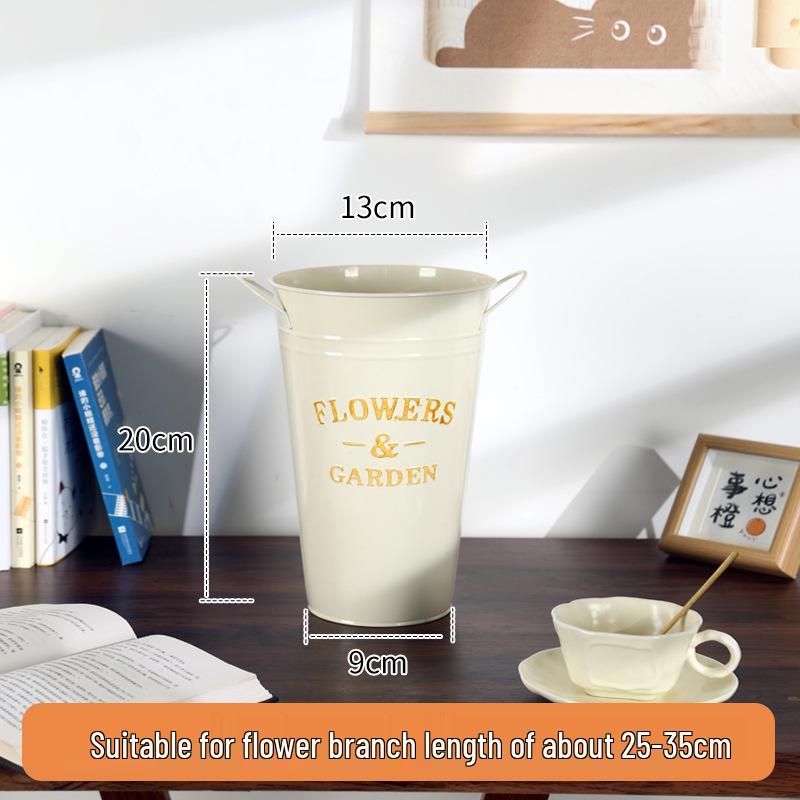 Tinplate Large Retro Vase for Floor-Standing Flower Arrangements & Green Plants, Light Luxury Decor for Living Room.
Tinplate Large Retro Vase for Floor-Standing Flower Arrangements & Green Plants, Light Luxury Decor for Living Room.