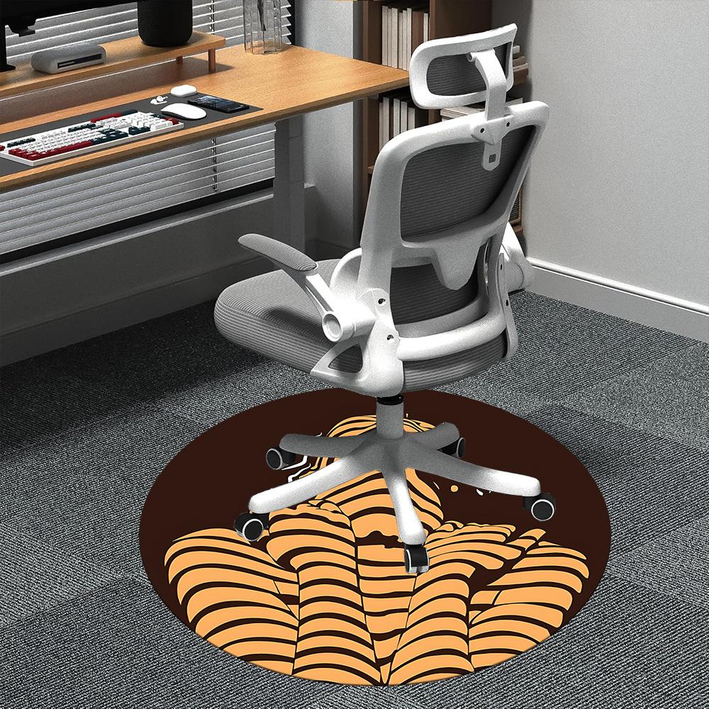 1pc Tiger Waves Character Office Round Area Rug, Indoor Mat Suitable ForOffice, Under Office Chairs Bedroom Living Room Home Decor, Room Deco 069 80cm by 80cm
1pc Tiger Waves Character Office Round Area Rug, Indoor Mat Suitable ForOffice, Under Office Chairs Bedroom Living Room Home Decor, Room Deco 069 80cm by 80cm