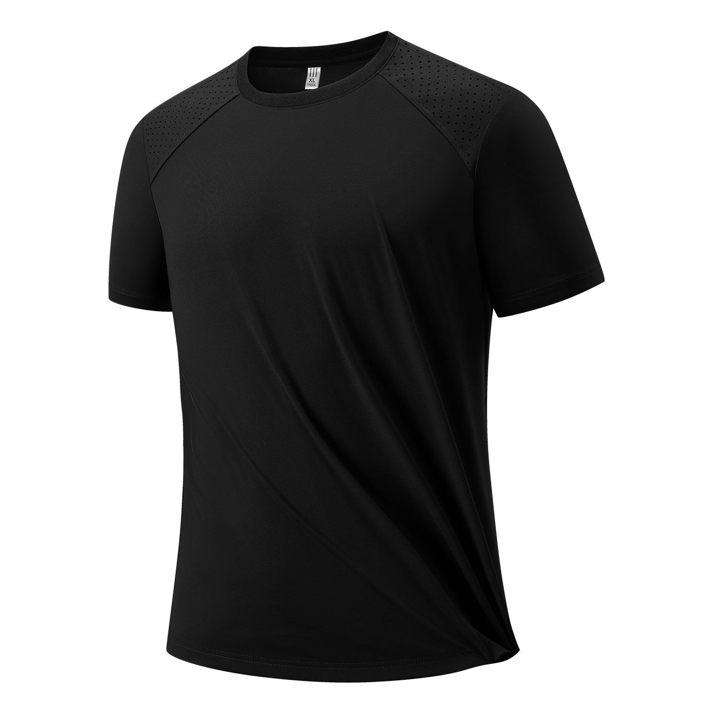 Cool Ice Silk Short-sleeved T-shirt Men s Thin Half-sleeved Tops Loose Men s Clothing 4XL чёрный
Cool Ice Silk Short-sleeved T-shirt Men s Thin Half-sleeved Tops Loose Men s Clothing 4XL чёрный
