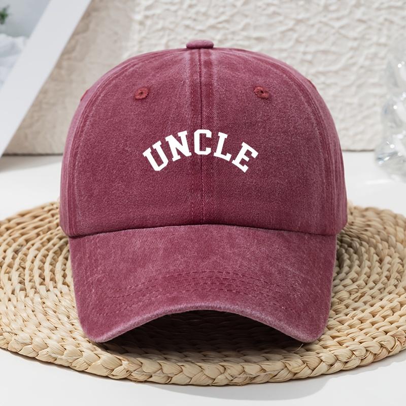 UNCLE White Letter Print Old Washed Baseball Cap Unisex Spring and Summer Versatile Retro Dad Hat Peaked Cap Outdoor червоний
UNCLE White Letter Print Old Washed Baseball Cap Unisex Spring and Summer Versatile Retro Dad Hat Peaked Cap Outdoor червоний