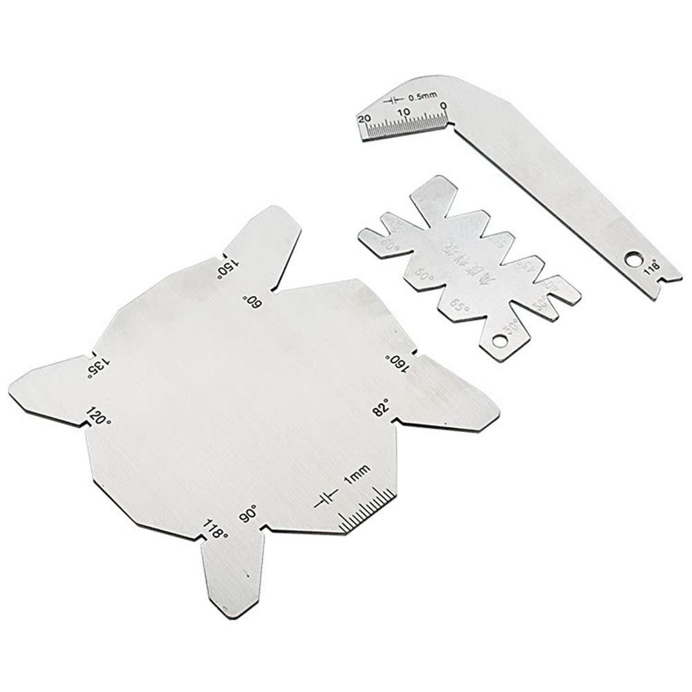 3Pcs/Set Drill Bits Angle Gauge Dirll Sharpener Tools S/S Angle Measuring Gage 3pcs/set#1
3Pcs/Set Drill Bits Angle Gauge Dirll Sharpener Tools S/S Angle Measuring Gage 3pcs/set#1