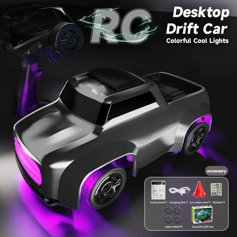 1:64 Mini RC Car 2.4G Full Proportional Remote Control High Speed Desktop Drift Vehicle (CE/CPC/EN71/ASTM Certified) Blue
1:64 Mini RC Car 2.4G Full Proportional Remote Control High Speed Desktop Drift Vehicle (CE/CPC/EN71/ASTM Certified) Blue