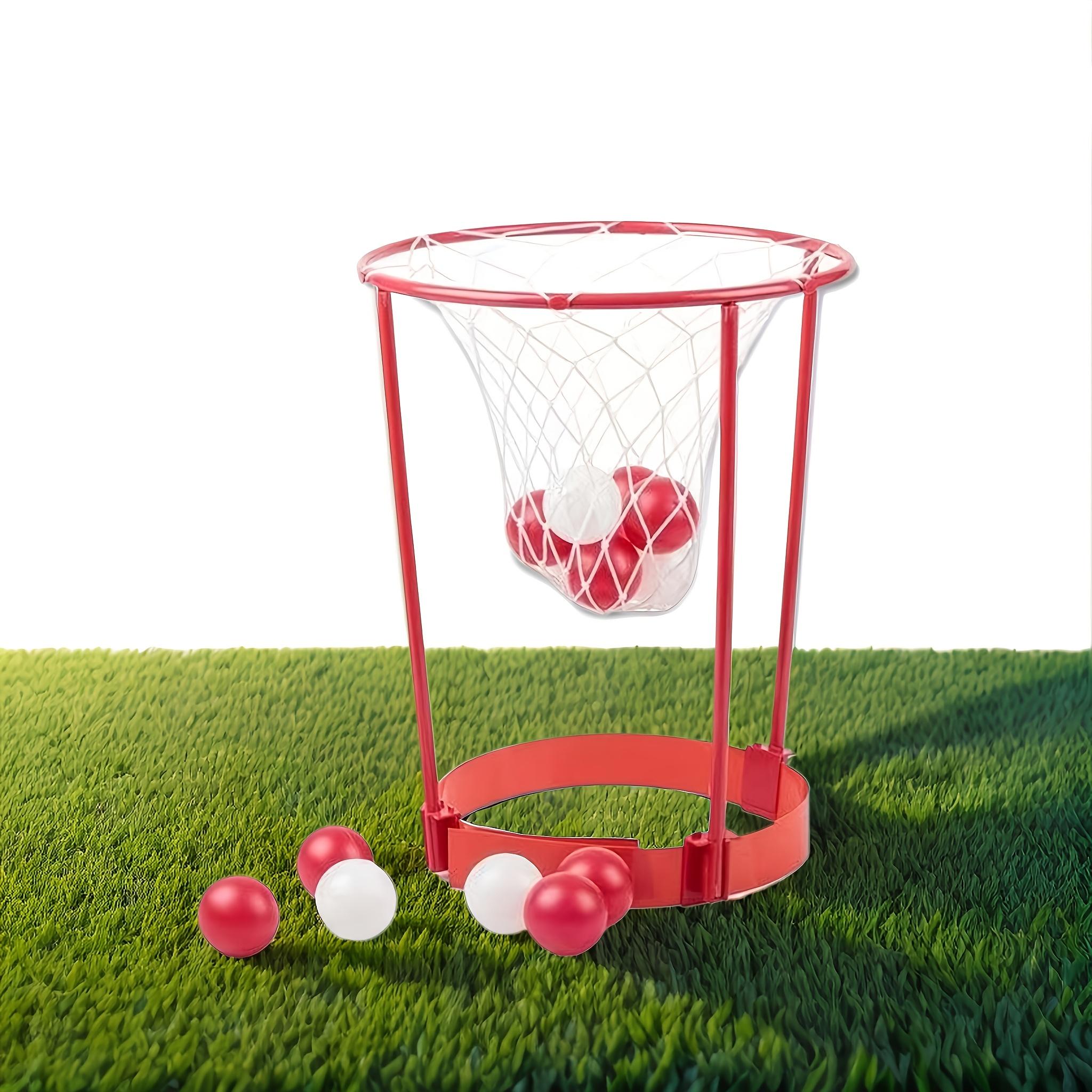 Headband Basketball Party Game Suitable for Parent-Youngsters Competition Adjustable Basketball Net Headband 20 Random Color Balls Two-person Game 10 red+10 white balls
Headband Basketball Party Game Suitable for Parent-Youngsters Competition Adjustable Basketball Net Headband 20 Random Color Balls Two-person Game 10 red+10 white balls