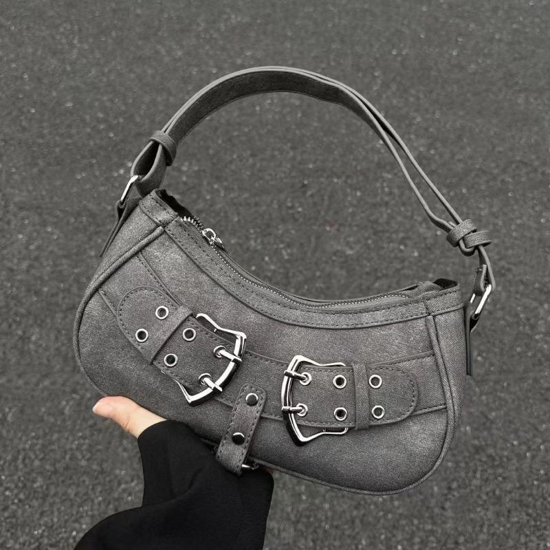 Sweet Cool Denim Grey Shoulder Bag Women Y2k Grunge Girls Casual Handbag Lady Vintage Versatile Underarm Bag Autumn bolsas
Sweet Cool Denim Grey Shoulder Bag Women Y2k Grunge Girls Casual Handbag Lady Vintage Versatile Underarm Bag Autumn bolsas