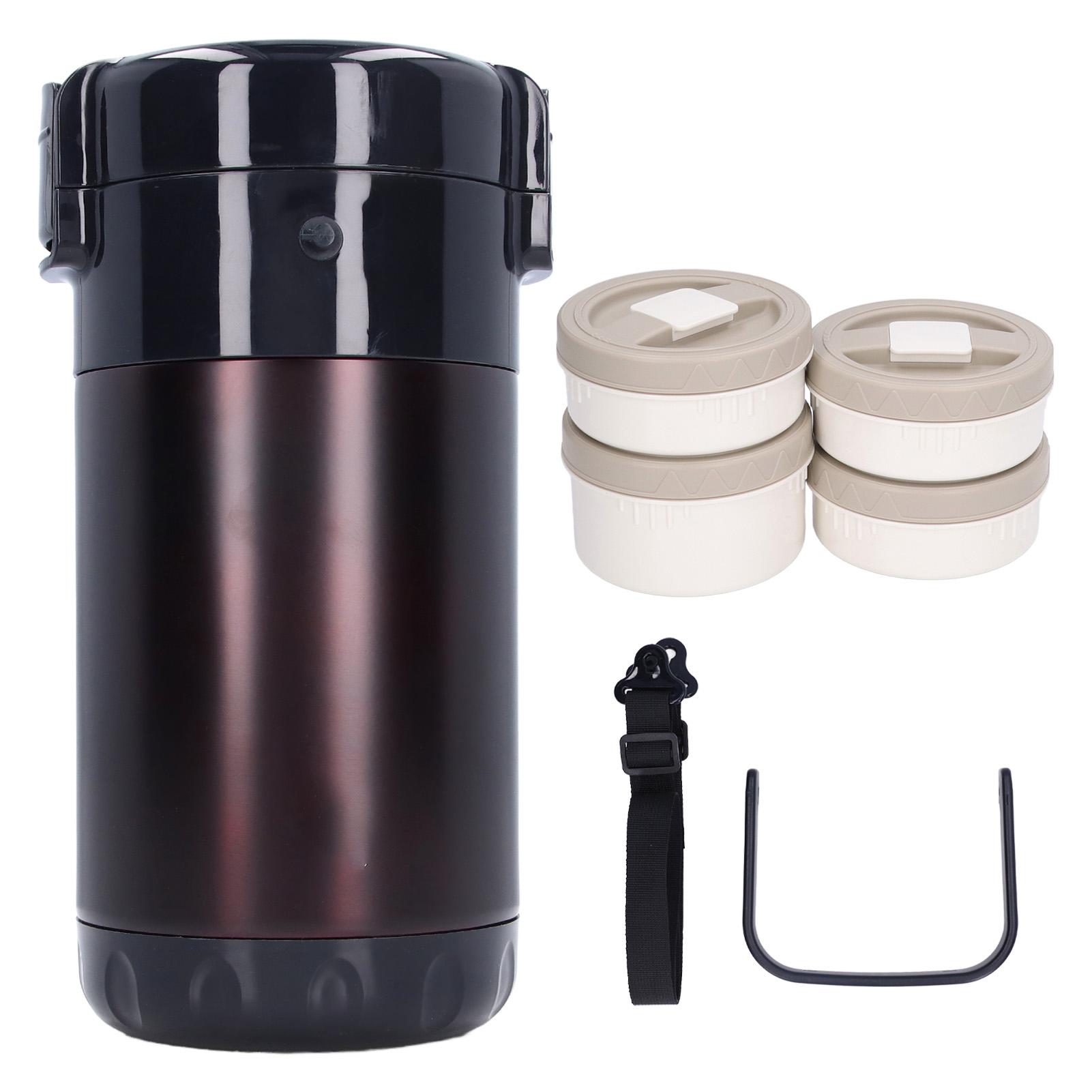 2.6 л Термоконтейнер для їжі 304 Нержавіюча сталь 4 шари Вакуумний Ланч-бокс Бенто з ручкою для кавовий
2.6 л Термоконтейнер для їжі 304 Нержавіюча сталь 4 шари Вакуумний Ланч-бокс Бенто з ручкою для кавовий