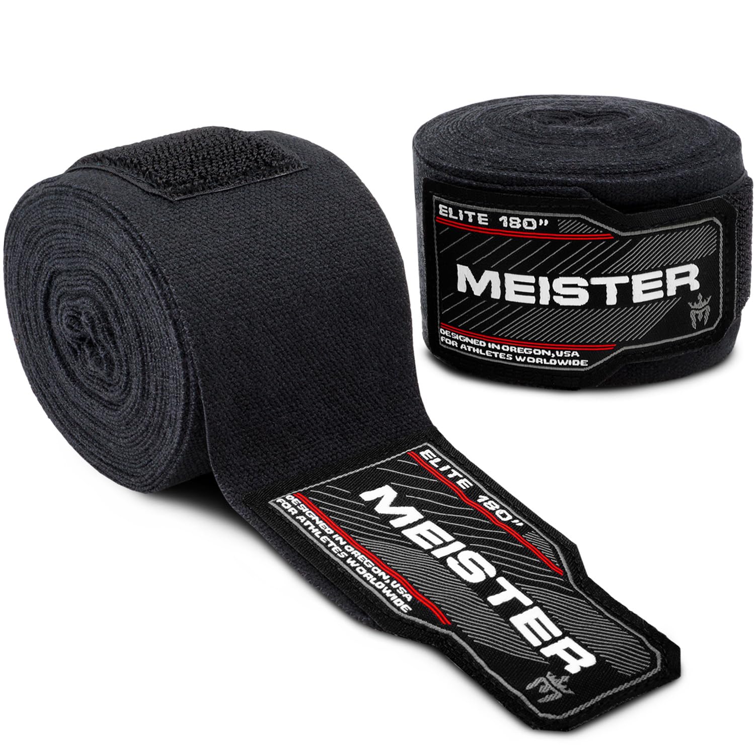 Бинты для рук Meister Elite Premium Adult для бокса MMA Black 180 (457см) & (Пара) - чёрный
Бинты для рук Meister Elite Premium Adult для бокса MMA Black 180 (457см) & (Пара) - чёрный