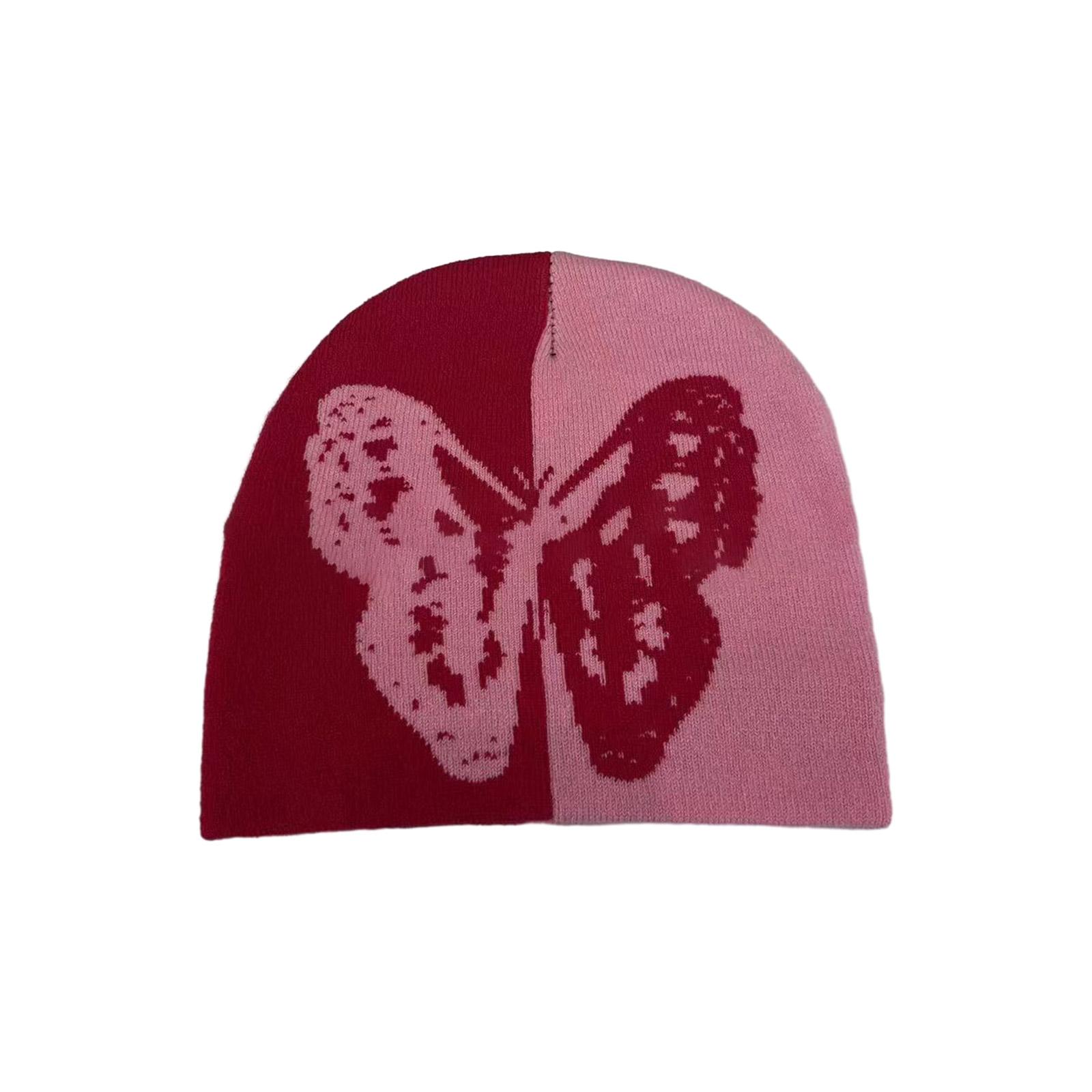 Adult Knitted Butterfly Pattern Hat Cute Students Outdoor Cycling Skiing Hat Lovely Cold Winter Keep Warm Hat for Couple
Adult Knitted Butterfly Pattern Hat Cute Students Outdoor Cycling Skiing Hat Lovely Cold Winter Keep Warm Hat for Couple