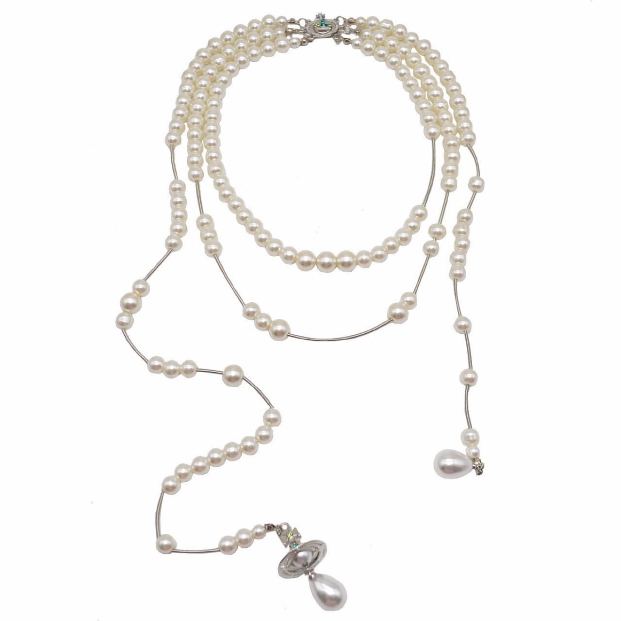 Женское асимметричное ожерелье «Императрица» - Сатурн жемчуг трехслойный дизайн
Женское асимметричное ожерелье «Императрица» - Сатурн жемчуг трехслойный дизайн