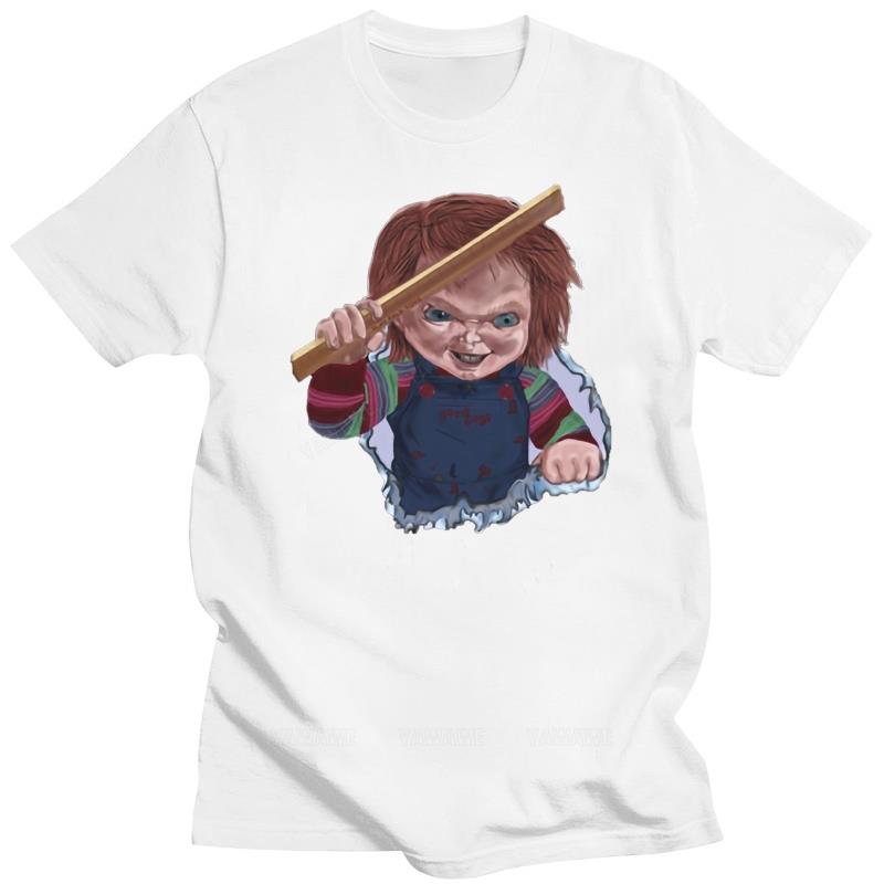 Printed Summer Chucky T Shirt For Mens Letter Harajuku fashion cotton T Shirts Classic Solid Color Short Sleeve Tee Shirt Hiphop S
Printed Summer Chucky T Shirt For Mens Letter Harajuku fashion cotton T Shirts Classic Solid Color Short Sleeve Tee Shirt Hiphop S