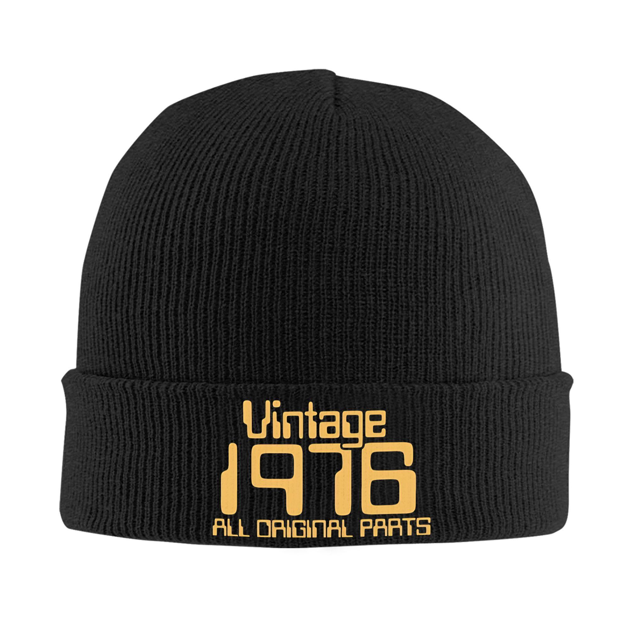 Vintage 1976 Limited Edition Original 50th birthday Knitted Hat Beanies Winter Hat Warm Unisex Casual Caps Men Women Gift One Size
Vintage 1976 Limited Edition Original 50th birthday Knitted Hat Beanies Winter Hat Warm Unisex Casual Caps Men Women Gift One Size