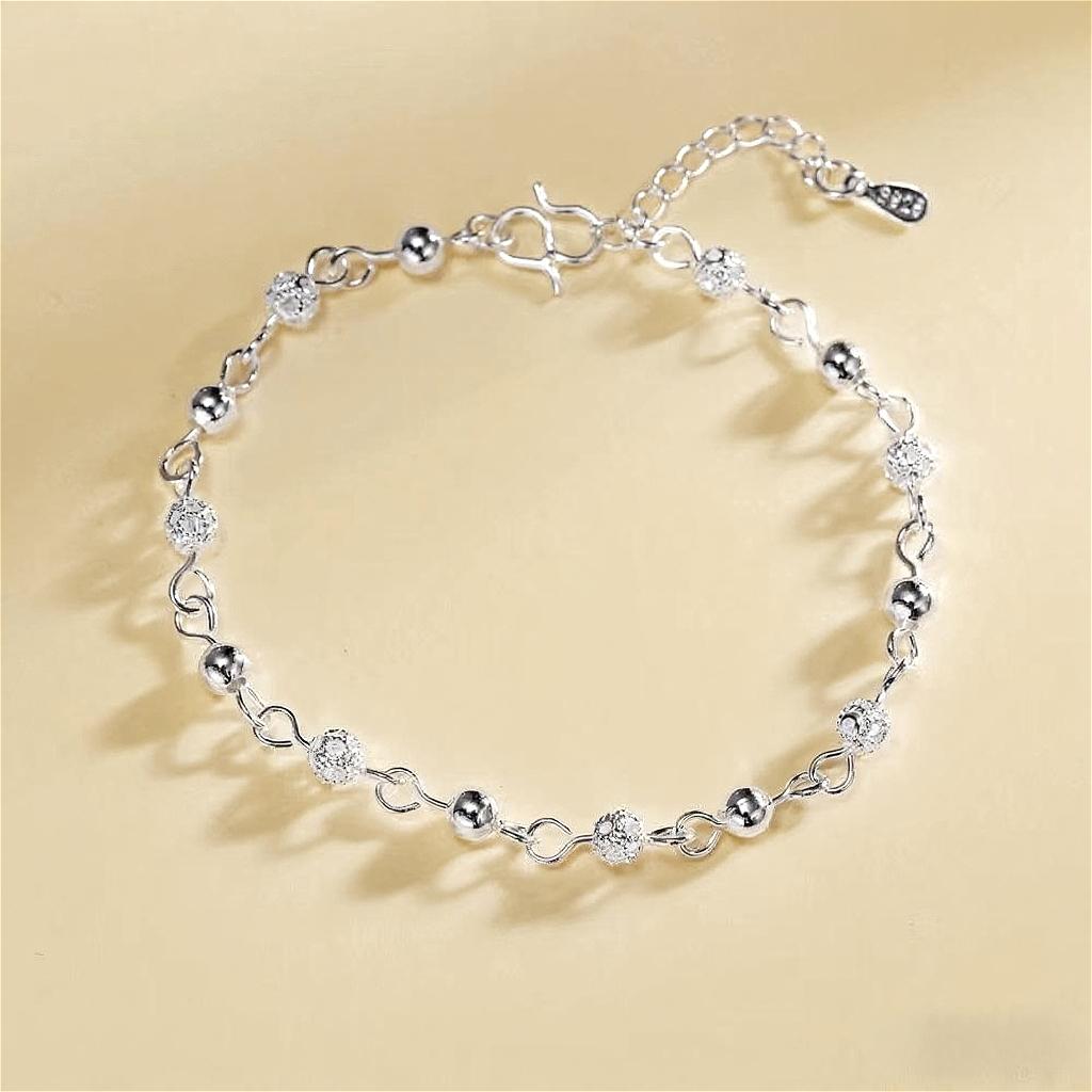 Luxury 925 Silver Bracelet for Women Vintage Hollow Beads Adjustable Charm Designer Party Jewelry Gift
Luxury 925 Silver Bracelet for Women Vintage Hollow Beads Adjustable Charm Designer Party Jewelry Gift