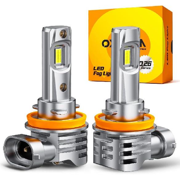 OXILAM H11 9005 Light Bulbs Combo, 96000LM 1000% Brighter 6500K Cool White Light, H11-H9-H8 9005-HB3 Fog Light DRL Replacement 1:1 Size, Wireless H11 H9 H8
OXILAM H11 9005 Light Bulbs Combo, 96000LM 1000% Brighter 6500K Cool White Light, H11-H9-H8 9005-HB3 Fog Light DRL Replacement 1:1 Size, Wireless H11 H9 H8