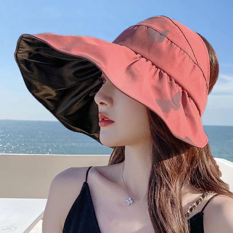 Women s Summer Sun Hat - Uv Protection Fisherman s Hat - Open Top Sun Visor - Wide Brim Summer Printed Foldable Hat One size fits all
Women s Summer Sun Hat - Uv Protection Fisherman s Hat - Open Top Sun Visor - Wide Brim Summer Printed Foldable Hat One size fits all