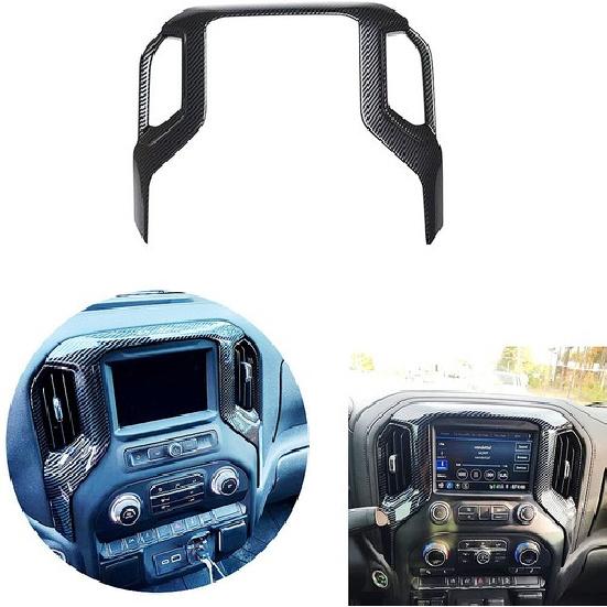 Center Console Dashboard Navigation Cover Trim for Chevy Silverado GMC Sierra
Center Console Dashboard Navigation Cover Trim for Chevy Silverado GMC Sierra