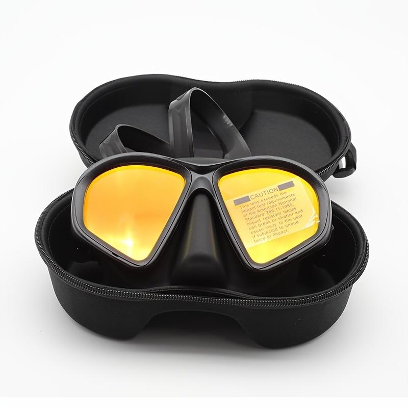Professional Wet Low Volume Freediving Mask, Tempered Glass Dive Mask, J-Type Diving Mask, Snorkel Set, Diving, Swimming, Snorkeling, Mask Plating Yellow 2pcs
Professional Wet Low Volume Freediving Mask, Tempered Glass Dive Mask, J-Type Diving Mask, Snorkel Set, Diving, Swimming, Snorkeling, Mask Plating Yellow 2pcs