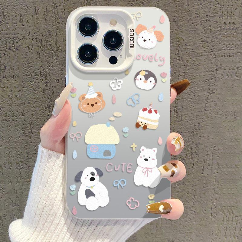 Чехол на весь экран с животными для iPhone 17 - Серебристый Совместим с 14Pro/13/16Pro и 15 Pro Max VIVO S20
Чехол на весь экран с животными для iPhone 17 - Серебристый Совместим с 14Pro/13/16Pro и 15 Pro Max VIVO S20