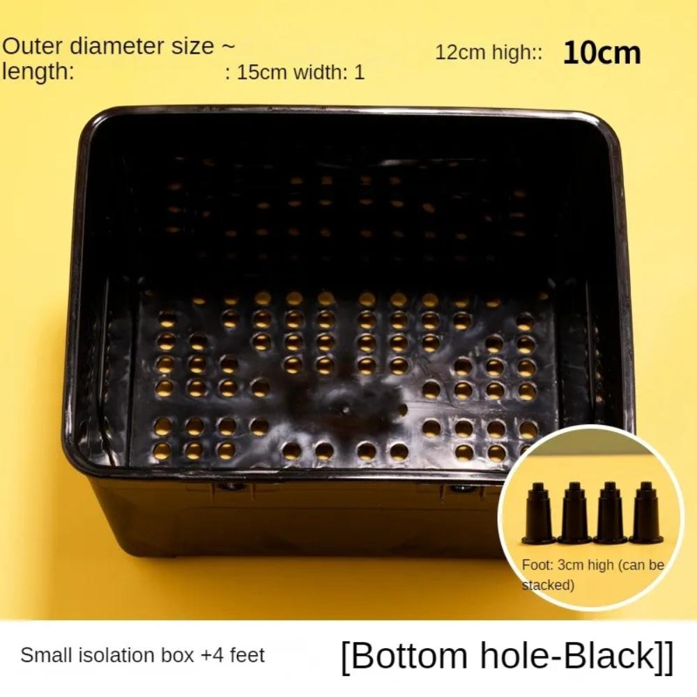 Small Pet Multi-function Isolation Breeding Box, Fish Tank Hatchery for Turtle Seedling & Guppy Isolation, Aquarium Accessory чорний
Small Pet Multi-function Isolation Breeding Box, Fish Tank Hatchery for Turtle Seedling & Guppy Isolation, Aquarium Accessory чорний