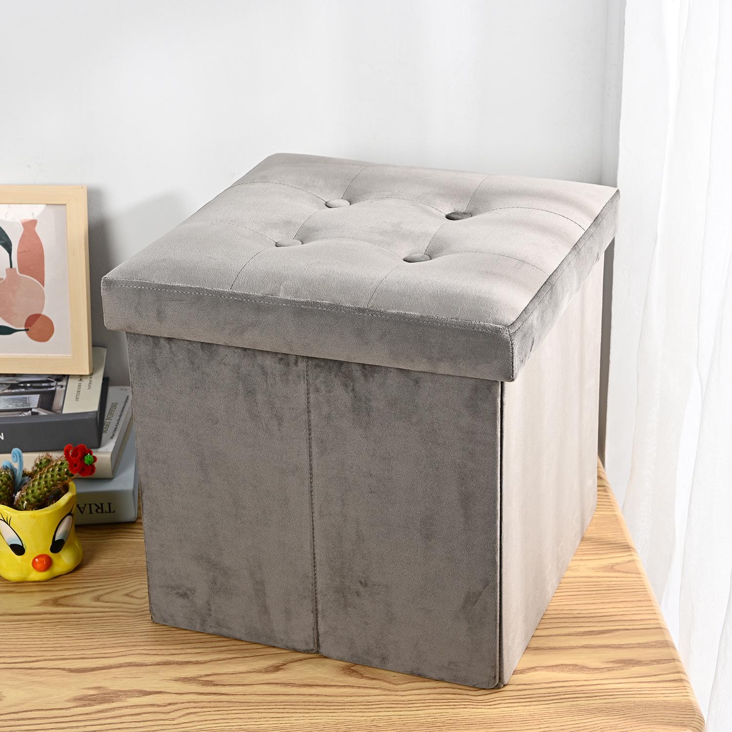 Home Comfort Plush Foldable Storage Box and Stool - Multi-functional, Sturdy, and Dirt-resistant 38x38x38 cm серый
Home Comfort Plush Foldable Storage Box and Stool - Multi-functional, Sturdy, and Dirt-resistant 38x38x38 cm серый