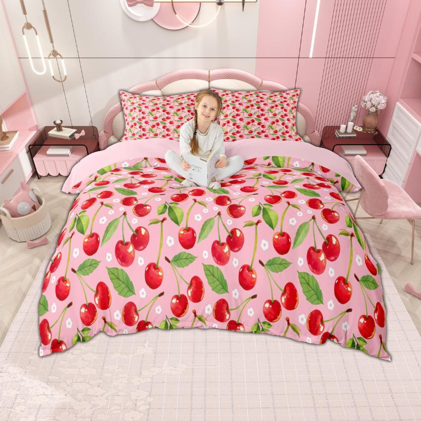 Comforter Homewish Kawaii Strawberry For Girls 2Pcs/3Pcs Cute Cherry Peach Bedding Tropical Fruit Set Comforter (quilt)-EU Single(135*200cm)3pcs
Comforter Homewish Kawaii Strawberry For Girls 2Pcs/3Pcs Cute Cherry Peach Bedding Tropical Fruit Set Comforter (quilt)-EU Single(135*200cm)3pcs