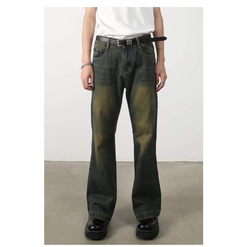 Long Trousers Slim High Micro Flare Washed and Old Loose Jeans Pants Men Straight Loose Jeans for Men Fashionable and Comfortable Pants XL чорний
Long Trousers Slim High Micro Flare Washed and Old Loose Jeans Pants Men Straight Loose Jeans for Men Fashionable and Comfortable Pants XL чорний