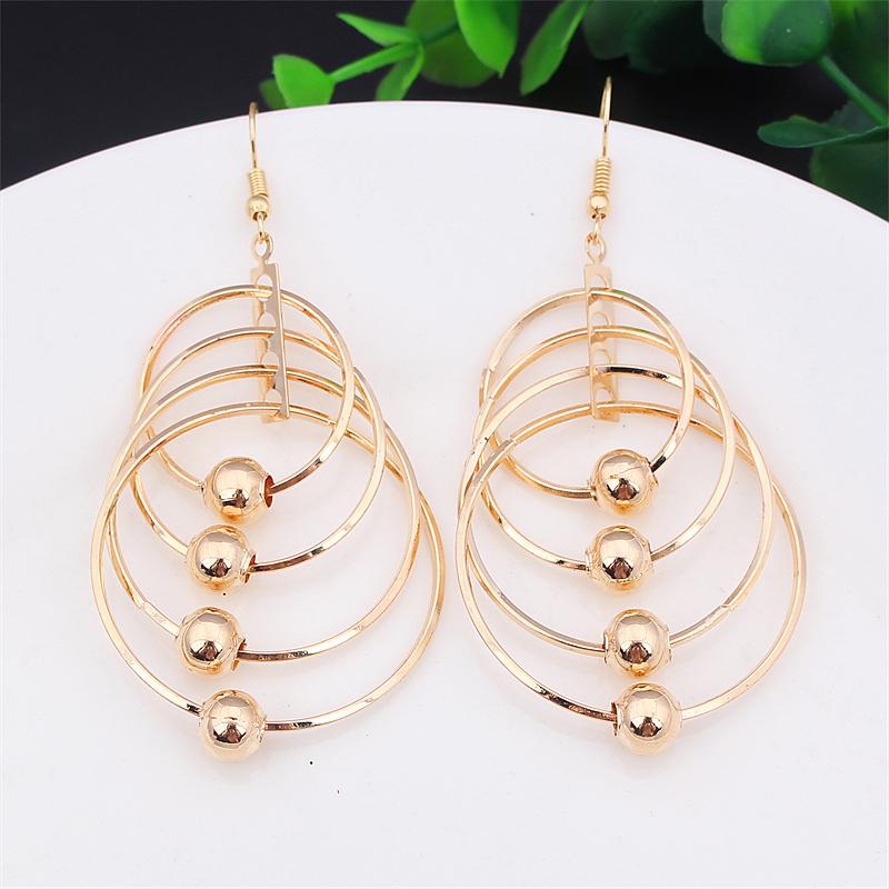 2025 New Multi-layers Circles Hanging Earrings Exaggerated Gold Color Metal Pendants Women s Hook Earrings Punk Style Zircon
2025 New Multi-layers Circles Hanging Earrings Exaggerated Gold Color Metal Pendants Women s Hook Earrings Punk Style Zircon