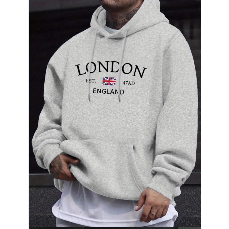 London Fashion Print Hoodies for Men Casual Casual Sweatshirt Kengaroo Pocket Long Sleeve Autumn Winter Simple Hoodies & Sweatshirts Men s S
London Fashion Print Hoodies for Men Casual Casual Sweatshirt Kengaroo Pocket Long Sleeve Autumn Winter Simple Hoodies & Sweatshirts Men s S